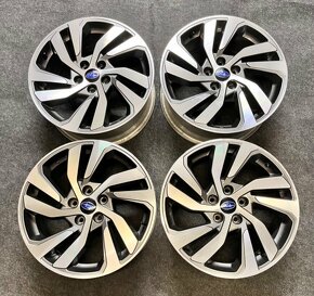 5x114,3 R18 originál SUBARU + senzor TOP STAV - 17