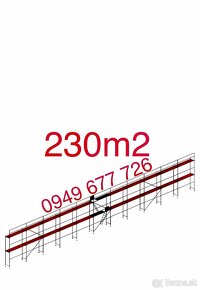 Predám lešenie stavebné lešenie certifikovane pozinkované - 17