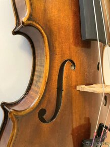 husle 4/4 model Stradivari ( olejovy lak) - 17