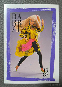 Na predaj zberatelske Barbie karticky roky 1980-89 - 17