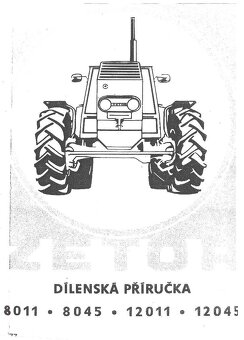 Príručka na Zetor Tatra V3S kombajn Liaz Škoda - 17