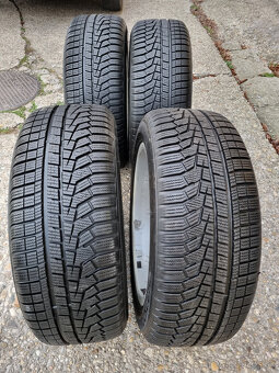 Alu disky BMW 5x120 R17 + zimné pneu Hankook 225/50 R17 94V - 17