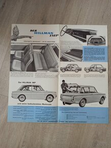 Prospekty Hillman, Ford Anglia, Austin, Morris, MG. - 17