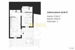 2-izbový apartmán v Chorvátsku, okolie Zadaru - 17