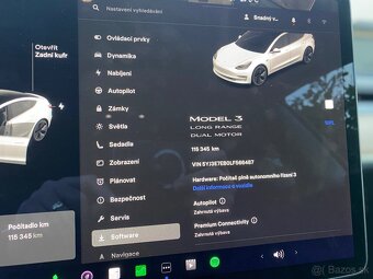 Tesla 3 Long Range Dual Motor 75kWh|115.000km|Odpočet DPH - 17