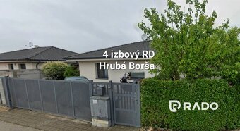 RADO | IBA U NÁS Na predaj NOVOSTAVBA 4 izb.rodinný dom, H - 17