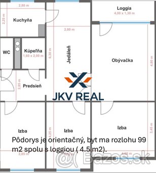 Na predaj veľký 4. izbový byt, Prešov, Jurkovičová - 17