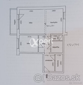 Veľkometrážny 2 izbový byt po rekonštrukcii na ul. Janka Ale - 17