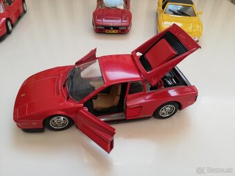 1:24 Bburago 4ks FERRARI modely 80 roky - 17