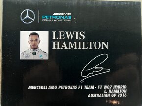 F1 MERCEDES W07 GP AUSTRÁLIE 2016 HAMILTON MINICHAMPS 1:18 - 17