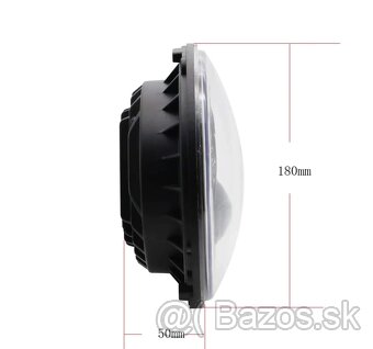 LED Svetlá okrúhle 178mm 7'' a 143mm 5,75' - 17