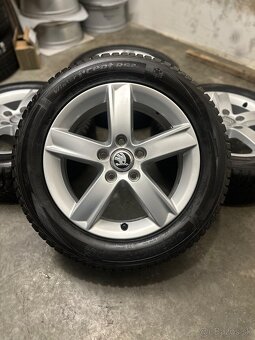 Zimná sada 5x112 R16 , 205/55/16 Audi A3 , VW, Škoda, Seat - 17