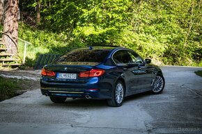 BMW 520d xDrive G30,Luxury Line, LED svetlá, Cognac interiér - 17