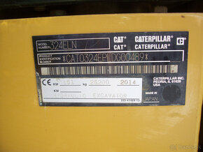 CAT ,CATERPILLAR 324 ELN, 2014R - 17