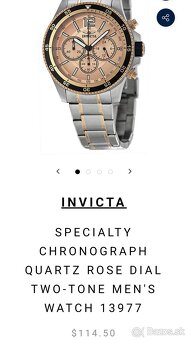 Invicta panske hodinky Kompletne balenie - 17