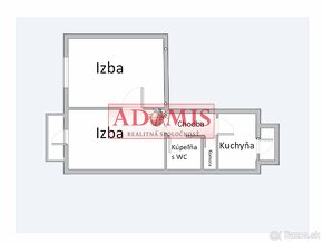 tehlový 2izb. byt, ulica Kisdyho, Košice - Sever - 17