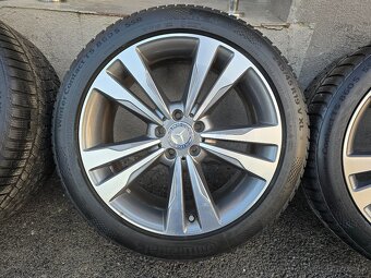 Zánovne zimne kolesa Mercedes S W222 dvojrozmer 5x112 r19 - 17