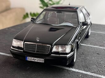 1:18 Mercedes-Benz S600 V12 (W140) - Black - NOREV HQ - 17