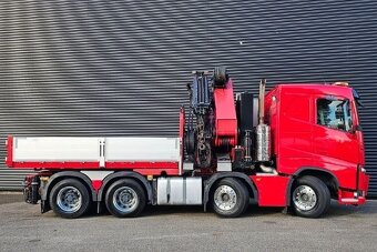 9437 Volvo FH 540 - 8x4 – Tahač/Valník + HR+HMF 85 t/m + JIB - 17