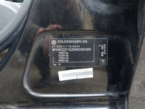 Volkswagen Golf V 1.9 TDI, 77kW - 17