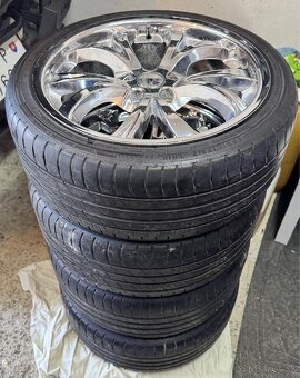 Chrómové elektrony 225/40/r18 5x112 - 17