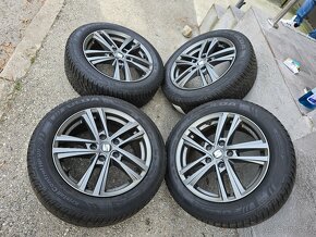 zimne kolesa Seat 5x112 r16 zimne pneu 205/55 r16 - 17