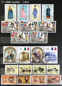 poštové známky - svet mix - 17