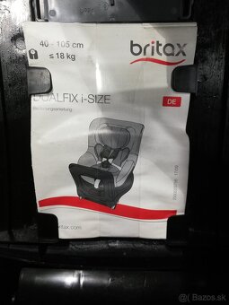 Autosedačka Britax Römer DUALFIX I-SIZE 0-18kg (0-4 rokov) - 17