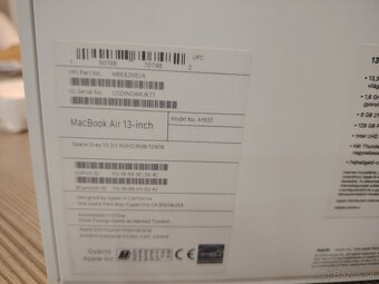 Apple MacBook Air 13.3 + nový 87w adaptér - 17