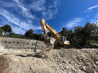 bager JCB 4CX, zemné výkopové a búracie práce, prípojky - 17