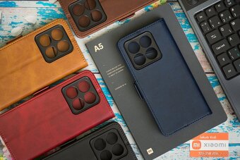 Zatváracie puzdro s bočným pásikom pre Xiaomi, Redmi a Poco - 17