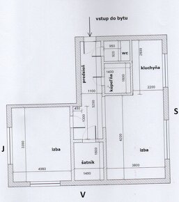 1100 Tehlový 2 izbový byt Košice – Juh - 17