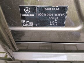 Mercedes benz A160 kupeny v SR. 117.000km - 17