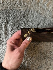 Louis Vuitton originál pochette damier ebene - 17