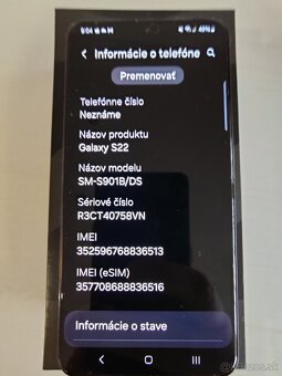 Samsung Galaxy S22 8/ 256GB - 17