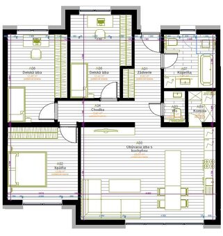 4 izbové rodinné domy priamo v centre obce Miloslavov, záhra - 17