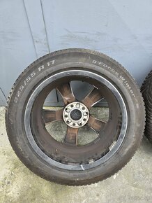 zimná sada Mercedes 5x112 BFGoodrich 225/55 R17 DOT3422 - 17