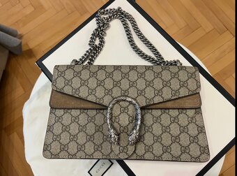 GUCCI Dionysus GG Supreme Small shoulder bag - 17