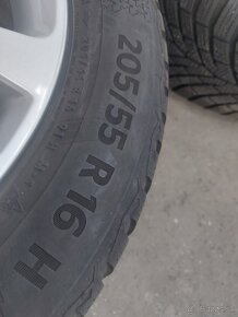 5x114,3R16 elektrony KIA -205/55R16 CONTINENTAL zimne pneu - 17