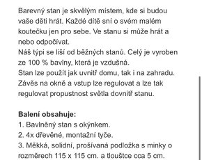 Detsky hraci stan s osvetlenim - Teepee - 17