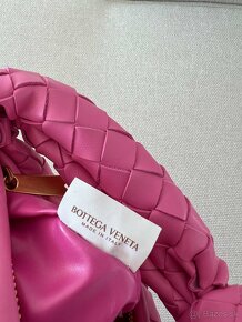 Bottega Veneta Jodie kabelka ružová - 17