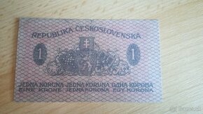 Kopie vzácných 1 republikových bankovek - Mucha - 17