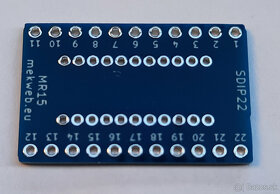 Adaptery pre integrovane obvody SDIP, TSSOP - DIP (hobby) - 17