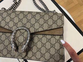 GUCCI Dionysus GG Supreme Small shoulder bag - 17