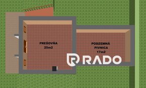 RADO | Vinohradnícky domček s pozemkom v meste Skalica - 17