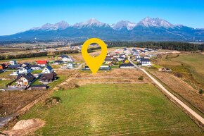 Stavebný pozemok, Mlynica 855m2, výhľad na Vysoké Tatry - 17