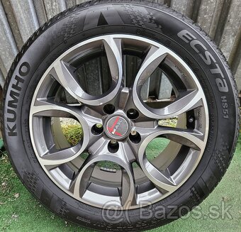 Atraktívna letná sada MAK - 5x110 R17 + KUMHO 215/55 r17 - 17