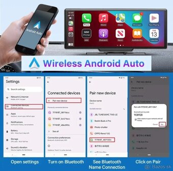 Android Auto, Apple CarPlay aj cúvacia kamera-GPS modul - 17