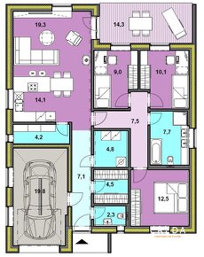 CREDA | predaj moderná novostavba rodinný dom, Nitra - Kynek - 17