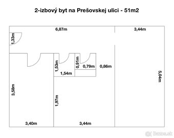 Na predaj 2-izbový byt pri Štrkoveckom jazere - 17